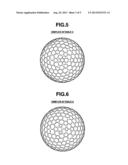 MULTI-PIECE SOLID GOLF BALL diagram and image