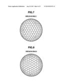 MULTI-PIECE SOLID GOLF BALL diagram and image