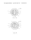 MULTI-COLOR GOLF BALL diagram and image