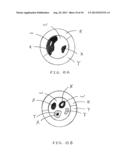 MULTI-COLOR GOLF BALL diagram and image