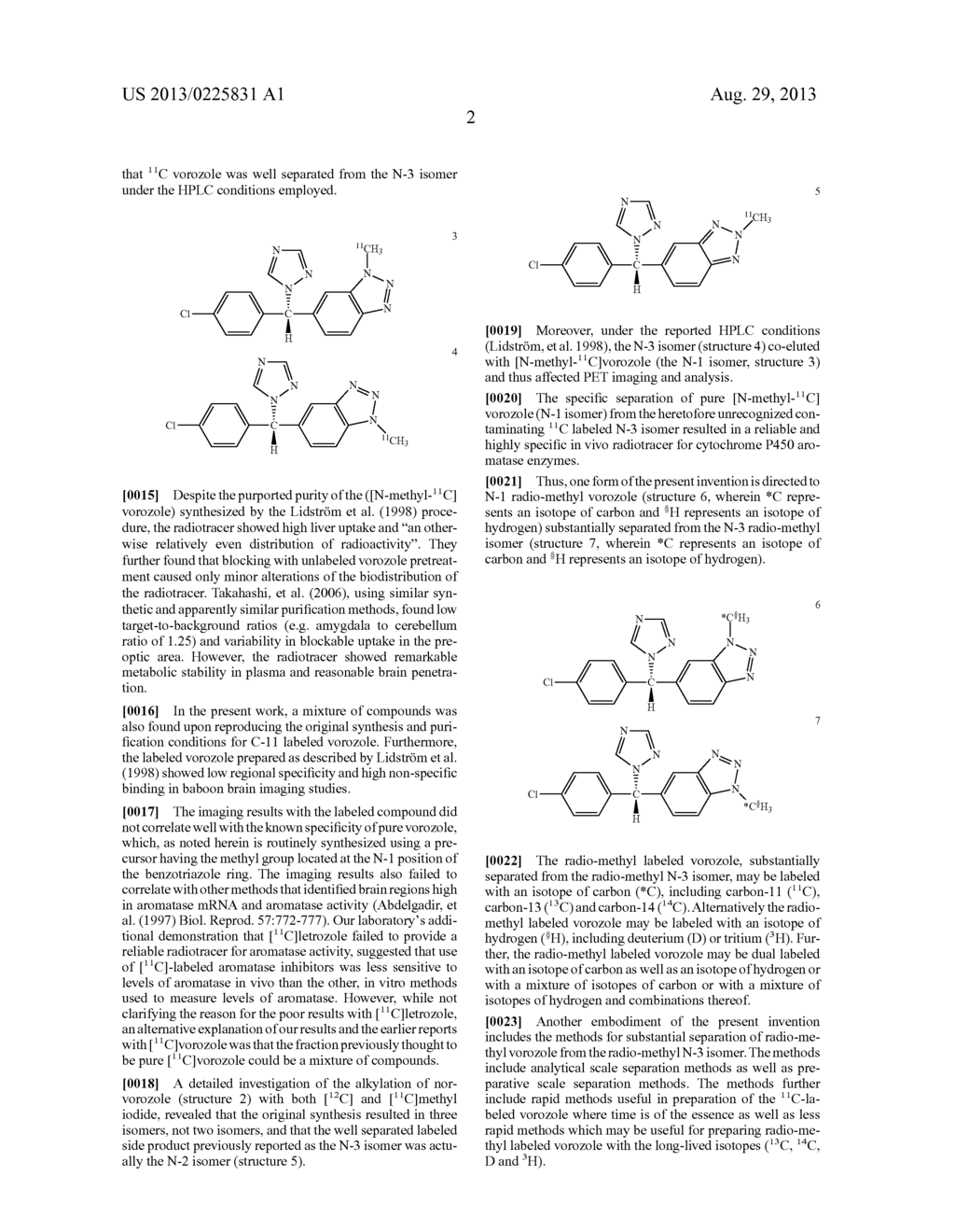 Radio-methyl Vorozole and Methods for Making and Using the Same - diagram, schematic, and image 06