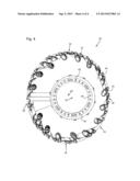 TRENCH WALL CUTTER AND METHOD FOR PRODUCING A TRENCH IN THE GROUND diagram and image