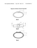 Magnetic Golf Ball Marker Bracelet diagram and image