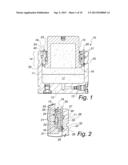 GAS CYLINDER ACTUATOR WITH OVERTRAVEL SAFETY DEVICE diagram and image