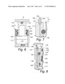 GAS CYLINDER ACTUATOR WITH OVERTRAVEL SAFETY DEVICE diagram and image