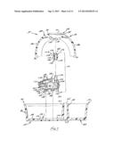 PET FOUNTAIN ASSEMBLY WITH CORD CONDUIT AND DISCONNECTABLE POWER CORD diagram and image