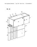 WALL BOX AND WALL MOUNTED PLATE WITH INTEGRATED DUCTS diagram and image