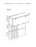 WALL BOX AND WALL MOUNTED PLATE WITH INTEGRATED DUCTS diagram and image