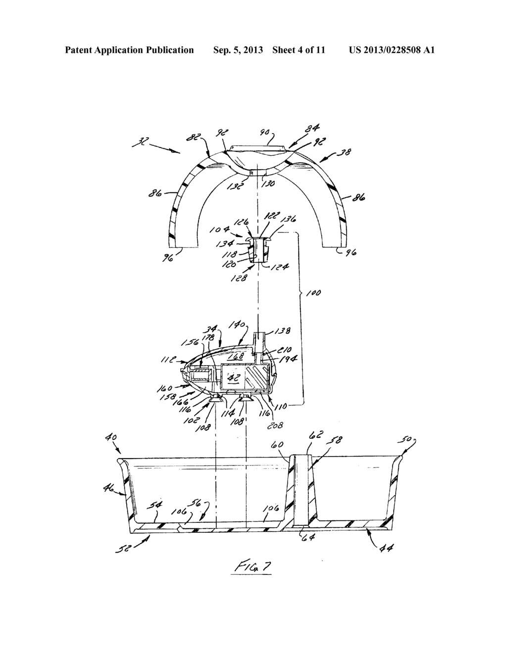 Filter for pet fountain - diagram, schematic, and image 05