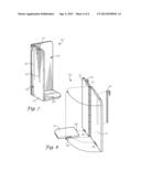 HANGING CORNER SHELF ASSEMBLY diagram and image