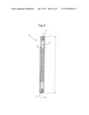 ELASTIC ELEMENT FOR THE USE IN A STABILIZATION DEVICE FOR BONES AND     VERTEBRAE AND METHOD FOR THE MANUFACTURE OF SUCH ELASTIC ELEMENT diagram and image