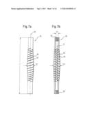 ELASTIC ELEMENT FOR THE USE IN A STABILIZATION DEVICE FOR BONES AND     VERTEBRAE AND METHOD FOR THE MANUFACTURE OF SUCH ELASTIC ELEMENT diagram and image