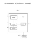 COVER DEVICE FOR A LID OF A CONTAINER diagram and image