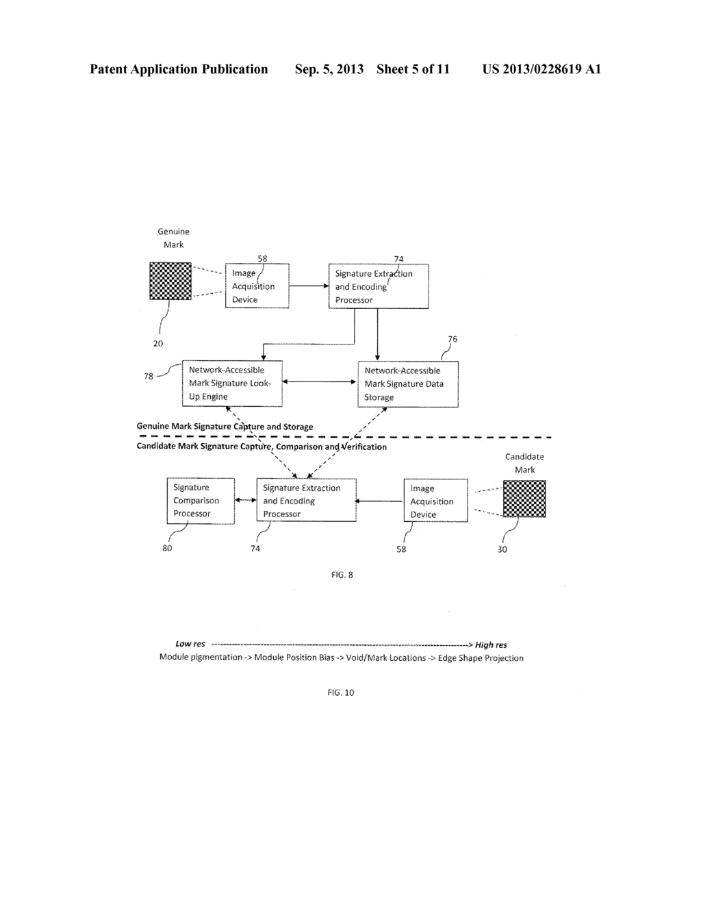 Unique Identification Information From Marked Features - diagram, schematic, and image 06