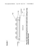 Light emitter with metal-oxide coating diagram and image