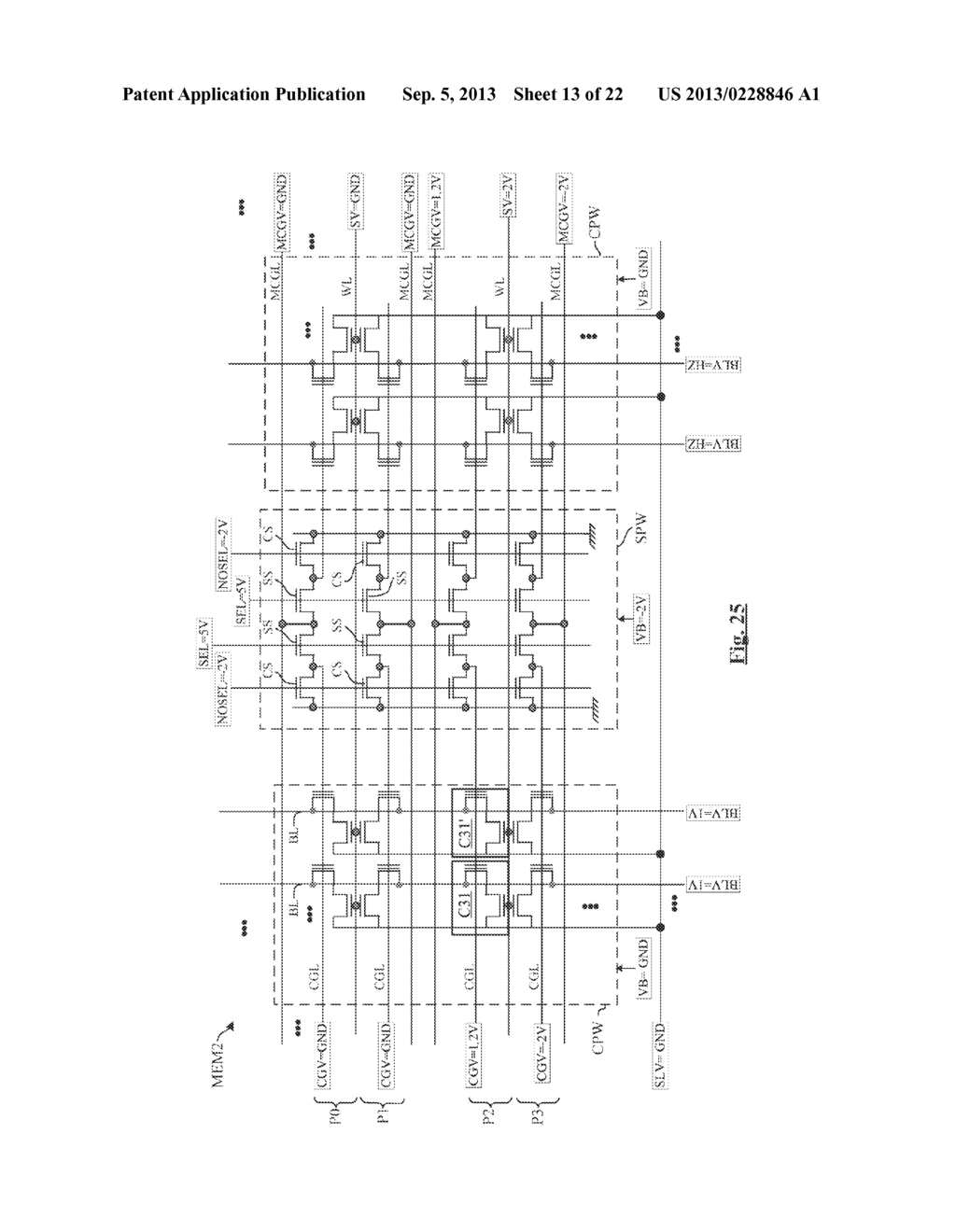 NONVOLATILE MEMORY CELLS WITH A VERTICAL SELECTION GATE OF VARIABLE DEPTH - diagram, schematic, and image 14