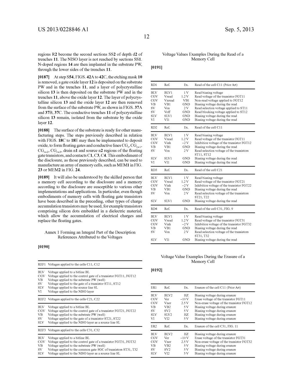 NONVOLATILE MEMORY CELLS WITH A VERTICAL SELECTION GATE OF VARIABLE DEPTH - diagram, schematic, and image 35