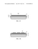 PROTECTION LAYER FOR ADHESIVE MATERIAL AT WAFER EDGE diagram and image