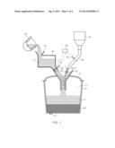 APPARATUS FOR ATOMIZING MOLTEN SLAG AND RECOVERING VALUABLE METAL diagram and image