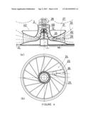 GENERATING ELECTRICAL POWER UTILIZING SURFACE-LEVEL HOT AIR AS THE HEAT     SOURCE, HIGH ATMOSPHERE AS THE HEAT SINK AND A MICROWAVE BEAM TO INITIATE     AND CONTROL AIR UPDRAFT diagram and image