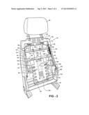 VEHICLE SEAT HAVING ACTIVE HEAD RESTRAINT diagram and image