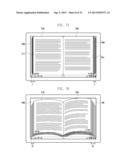 METHOD FOR DISPLAYING PAGES OF E-BOOK AND MOBILE DEVICE ADAPTED THERETO diagram and image