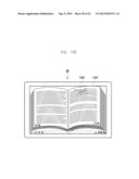 METHOD FOR DISPLAYING PAGES OF E-BOOK AND MOBILE DEVICE ADAPTED THERETO diagram and image