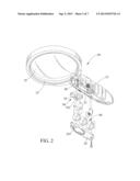 Illuminating Magnifying Lens Capable of Focusing its Light on Objects diagram and image