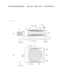 DRIVE UNIT, METHOD OF MANUFACTURING THE SAME, LENS MODULE, AND IMAGE     PICKUP UNIT diagram and image