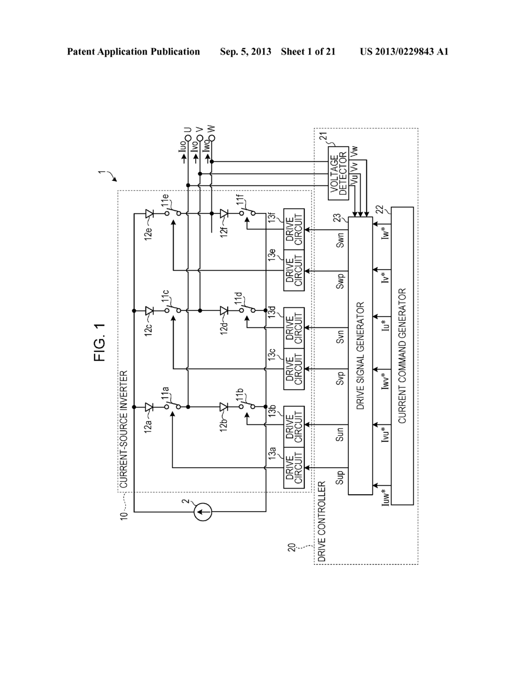 CURRENT-SOURCE POWER CONVERTING APPARATUS - diagram, schematic, and image 02