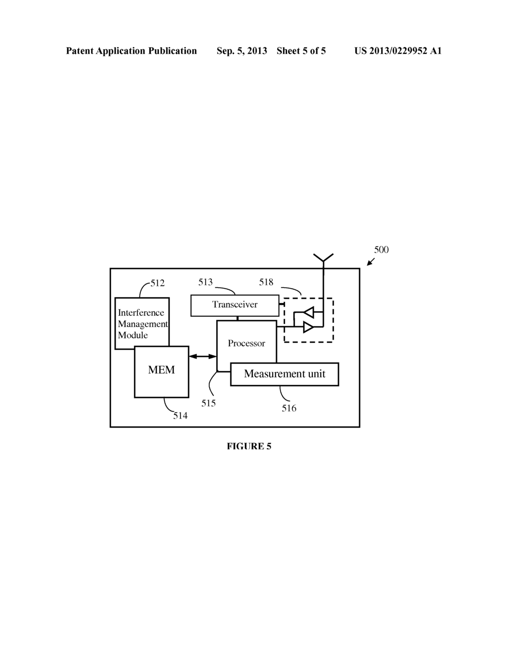 METHOD AND APPARATUS FOR AVOIDING INTERFERENCE BETWEEN MULTIPLE RADIOS IN     A USER EQUIPMENT - diagram, schematic, and image 06