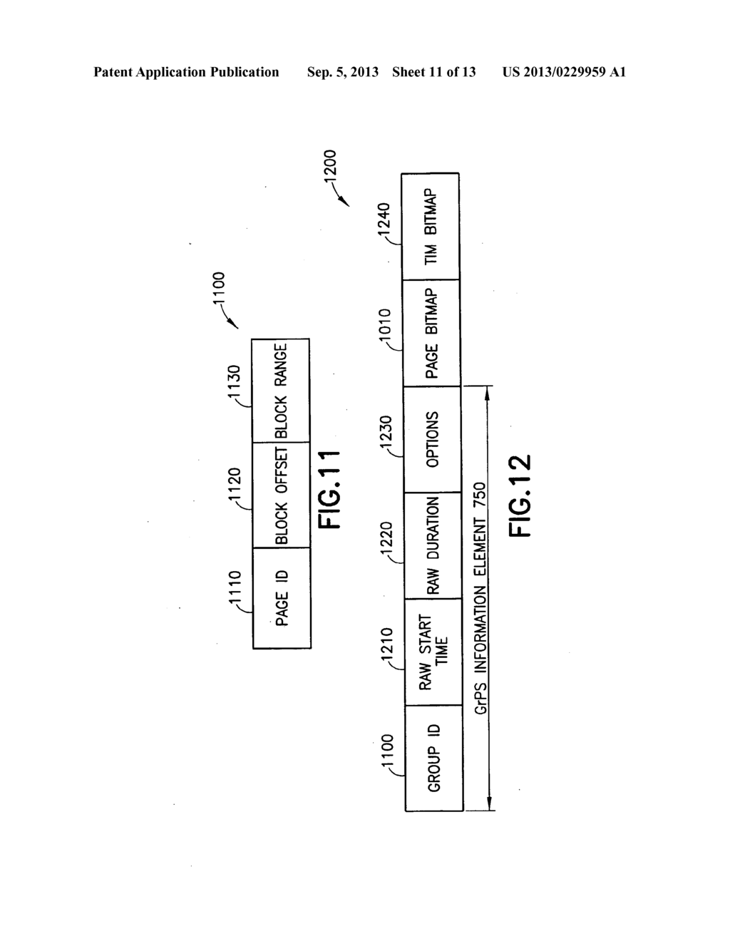 METHOD AND APPARATUS FOR GROUP SYNCHRONIZED CHANNEL ACCESS WITH TIM     SEGMENTATION - diagram, schematic, and image 12