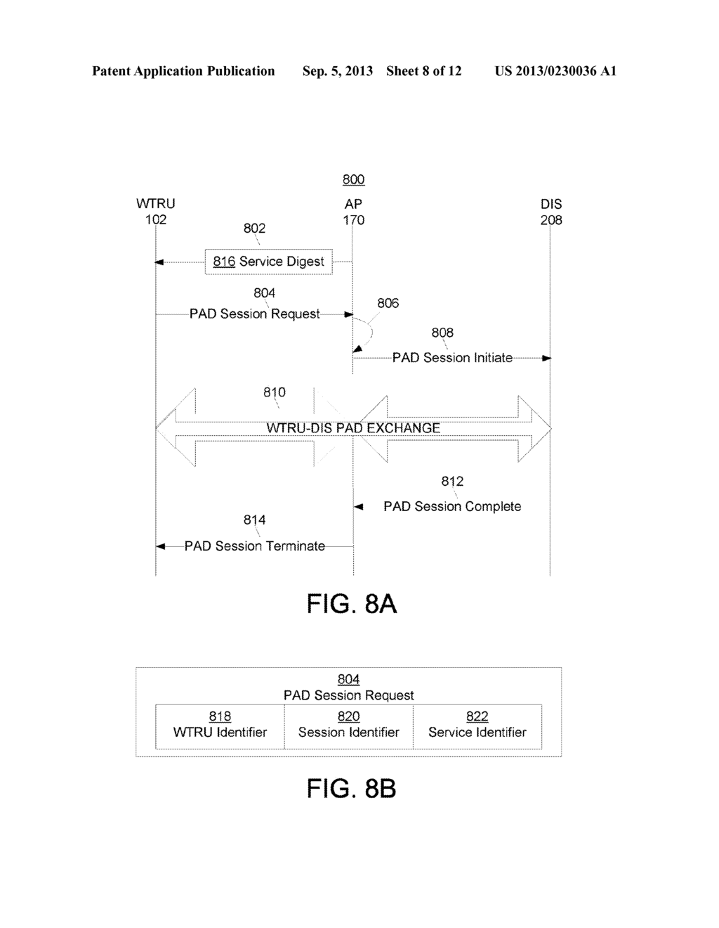 DEVICES AND METHODS FOR PRE-ASSOCIATION DISCOVERY IN COMMUNICATION     NETWORKS - diagram, schematic, and image 09