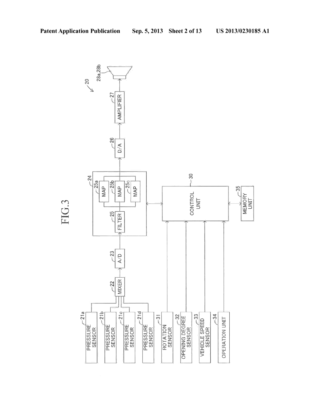 SOUND GENERATING DEVICE FOR VEHICLE, AND SOUND GENERATING METHOD FOR     VEHICLE - diagram, schematic, and image 03