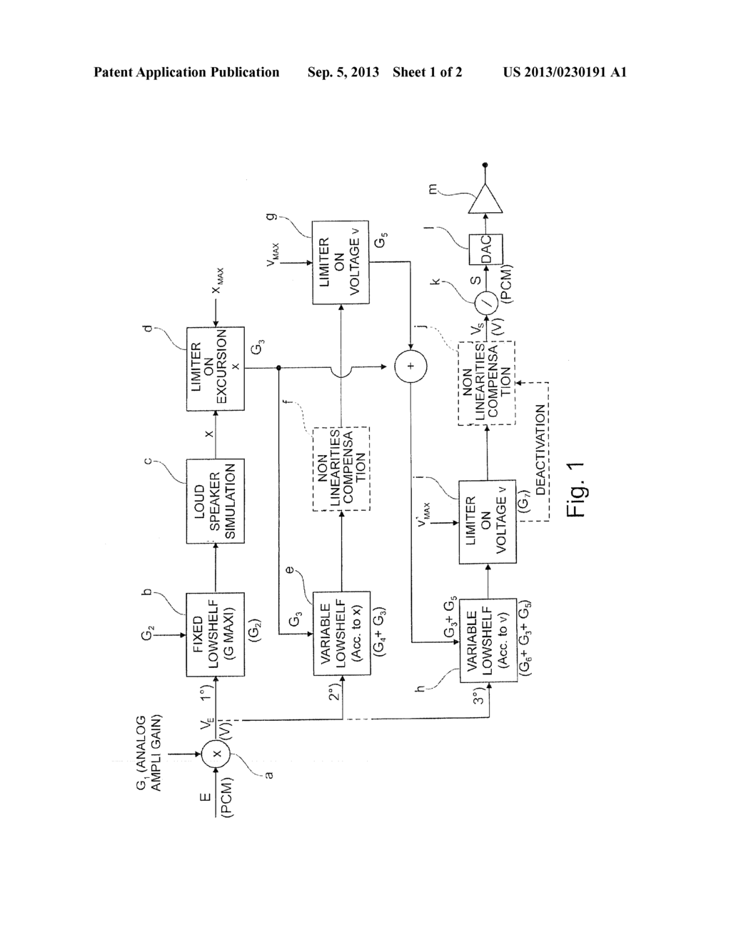 METHOD FOR ENHANCING LOW FREQUENCES IN A DIGITAL AUDIO SIGNAL - diagram, schematic, and image 02