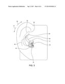 EARPIECE PASSIVE NOISE ATTENUATING diagram and image