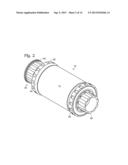 BICYCLE BOTTOM BRACKET diagram and image