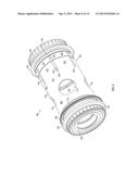 BICYCLE BOTTOM BRACKET diagram and image