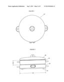 Electric Skillet with Magnetic Self-Reversing Stirrer That is Removable diagram and image