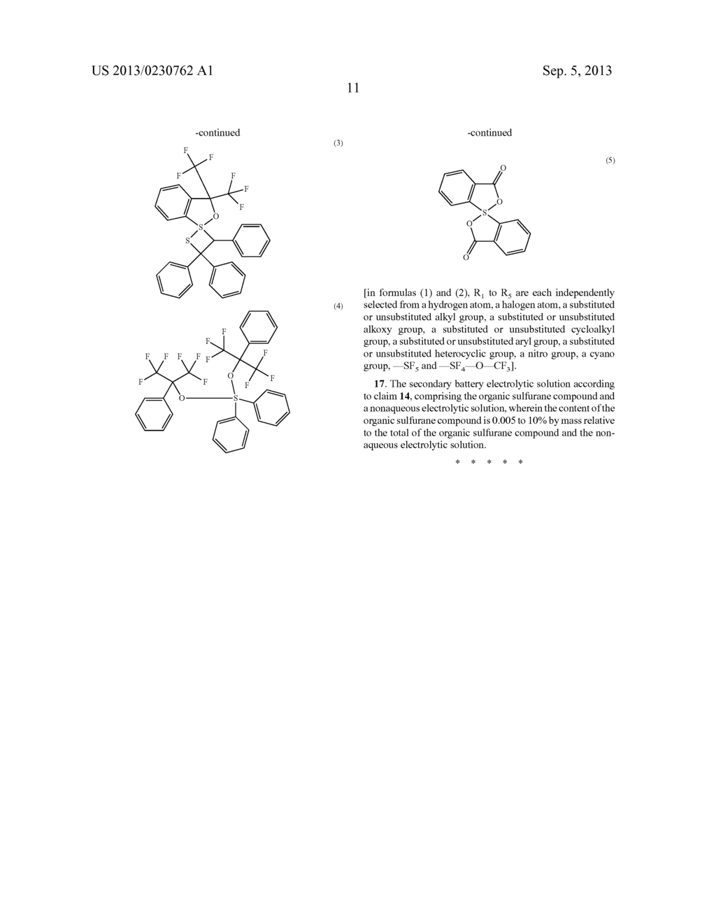 SECONDARY BATTERY AND SECONDARY BATTERY ELECTROLYTIC SOLUTION FOR USE IN     SECONDARY BATTERY - diagram, schematic, and image 16