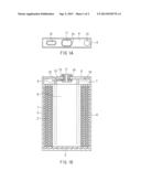 NON-AQUEOUS SECONDARY BATTERY diagram and image