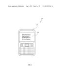 METHOD AND SYSTEM FOR TRANSMITTING AND/OR RECEIVING ADVERTISMENT AND DATA     CONTENTS AND PROVIDING MULTIPLE VALUE ADDED SERVICES ON ELECTRONIC     COMMUNICATION DEVICE WITH A DISPLAY MECHANISEM diagram and image