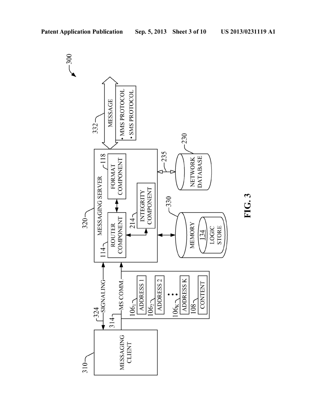 INTELLIGENT ROUTING OF COMMUNICATIONS TO AN INTERNATIONAL NUMBER IN A     MESSAGING SERVICE - diagram, schematic, and image 04