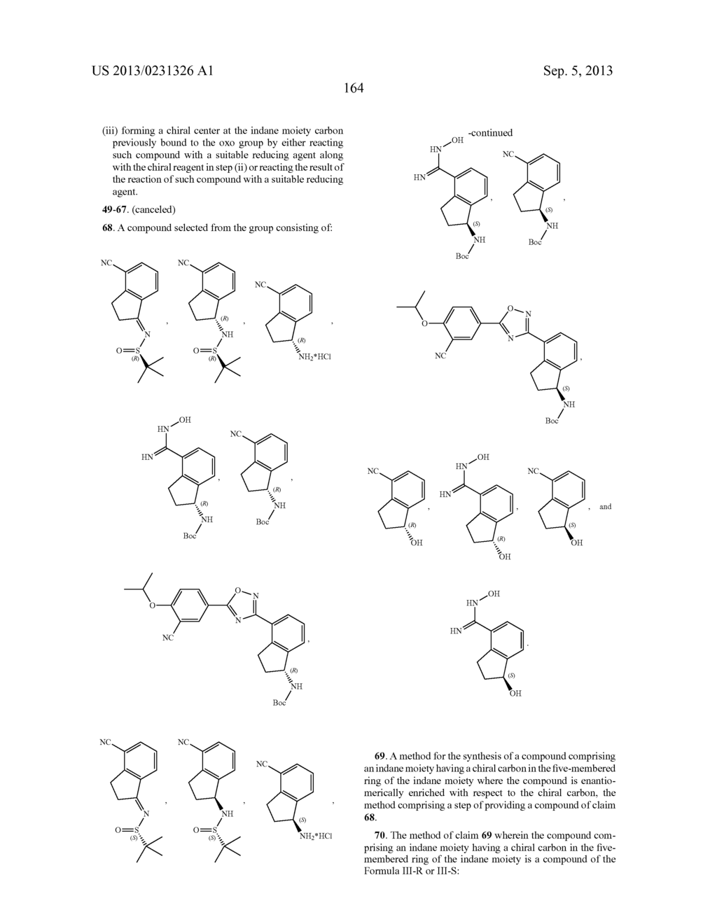 SELECTIVE SPHINGOSINE 1 PHOSPHATE RECEPTOR MODULATORS AND METHODS OF     CHIRAL SYNTHESIS - diagram, schematic, and image 165