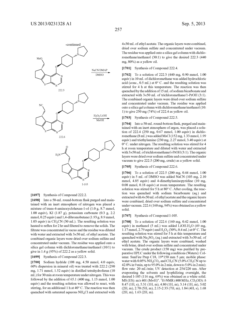 IRAK INHIBITORS AND USES THEREOF - diagram, schematic, and image 278