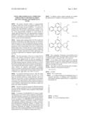 NOVEL ORGANOMETALLIC COMPLEXES WHICH EMIT IN THE RED TO GREEN SPECTRAL     REGION AND THEIR USE IN OLEDS diagram and image