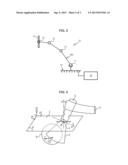 DEVICE FOR ASSISTING WITH THE HANDLING OF AN INSTRUMENT OR TOOL diagram and image