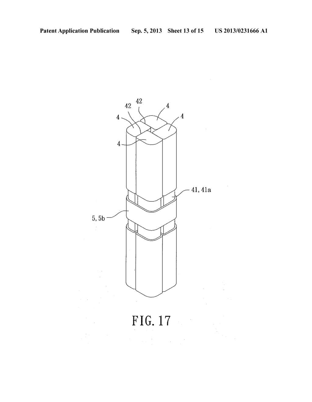 Support instrument with modular intramedullary nail - diagram, schematic, and image 14