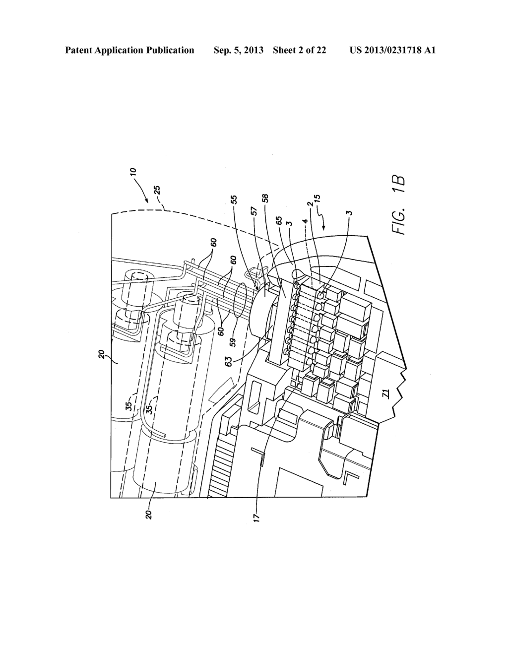 IMPLANTABLE MEDICAL DEVICE HAVING FEEDTHRU ASSEMBLY WITH HEADER SIDE     BUNCHED CONDUCTOR ARRAY AND CAN SIDE LINEAR CONDUCTOR ARRAY - diagram, schematic, and image 03