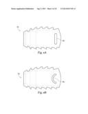 INTERBODY DEVICE AND PLATE FOR SPINAL STABILIZATION AND INSTRUMENTS FOR     POSITIONING SAME diagram and image